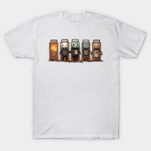 Creepy Cute Monsters in a Jar T-Shirt